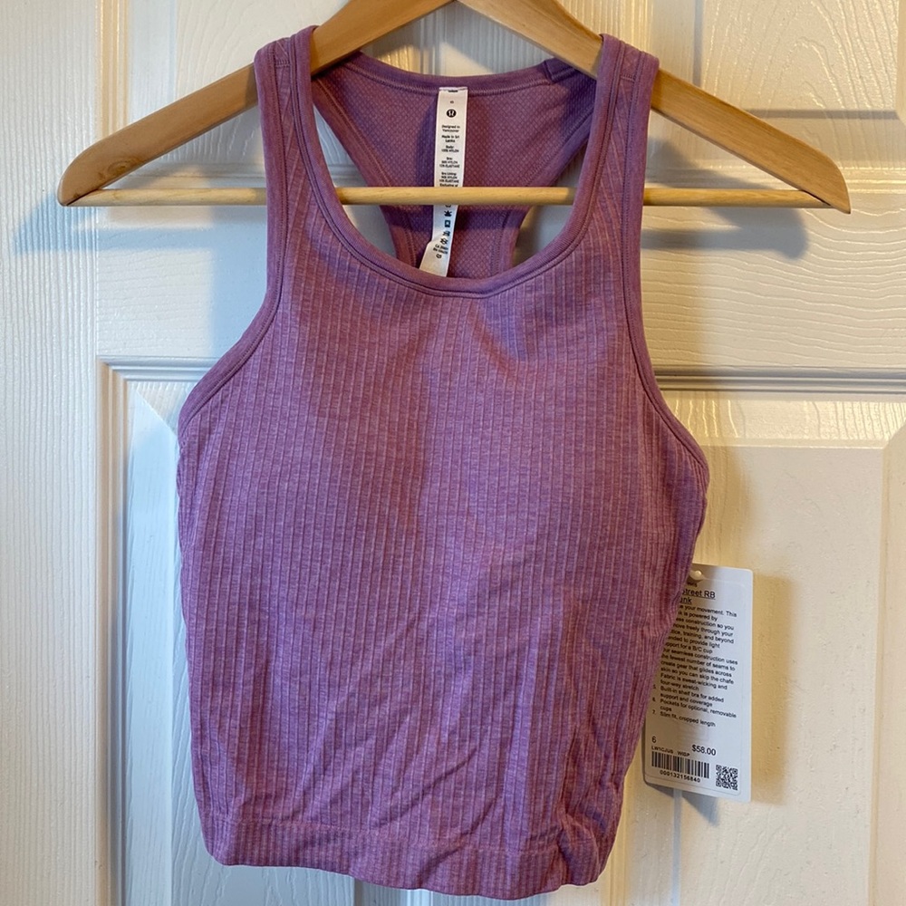 Ebb to street RB crop tank
